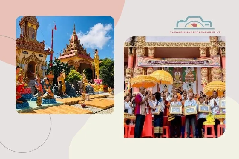 Các lễ hội truyền thống tại Chùa Ghôsitaram Bạc Liêu