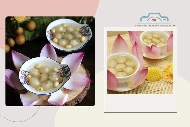 Chè hạt sen nấu nhãn
