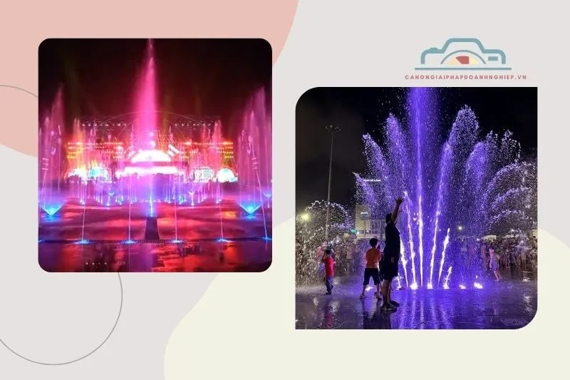 Sân phun nước nghệ thuật