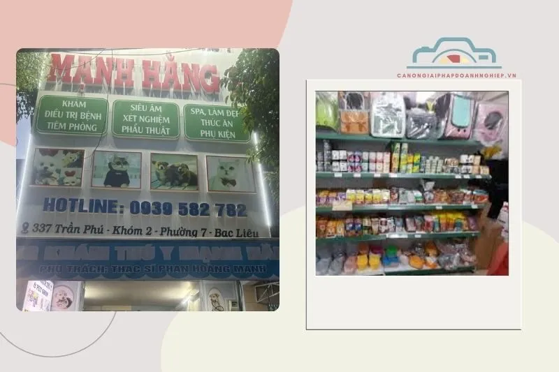 Thú Y Mạnh Hằng 3 Bạc Liêu