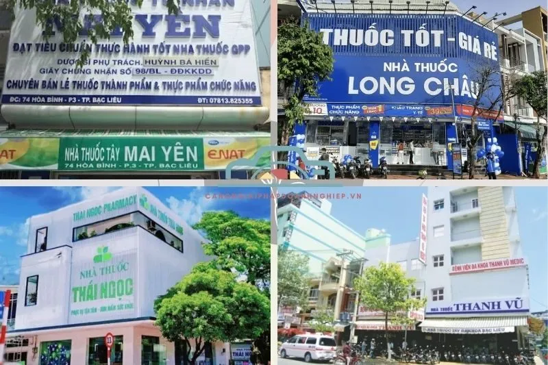 Top 6 nhà thuốc Bạc Liêu uy tín