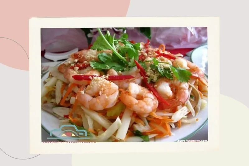 Bồn bồn xào tôm – Giữ trọn vị ngọt tự nhiên của tôm và bồn bồn